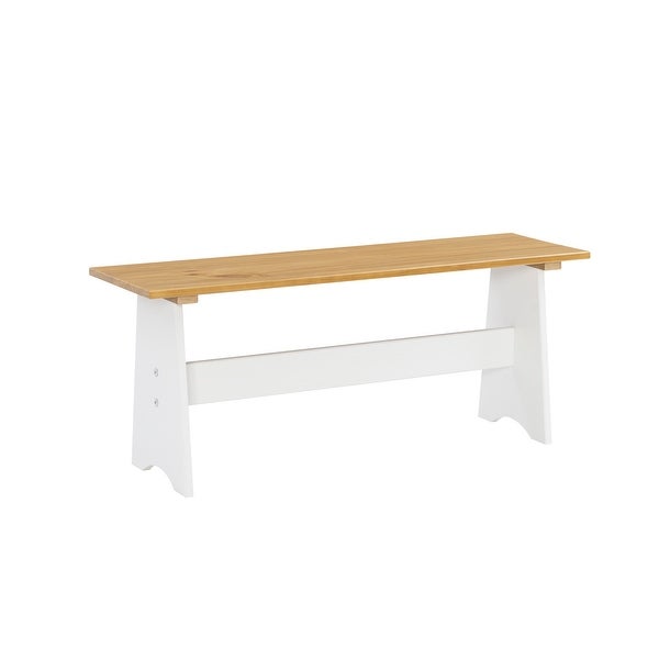 Beatty Large Rustic Backless Bench - Overstock - 36905489