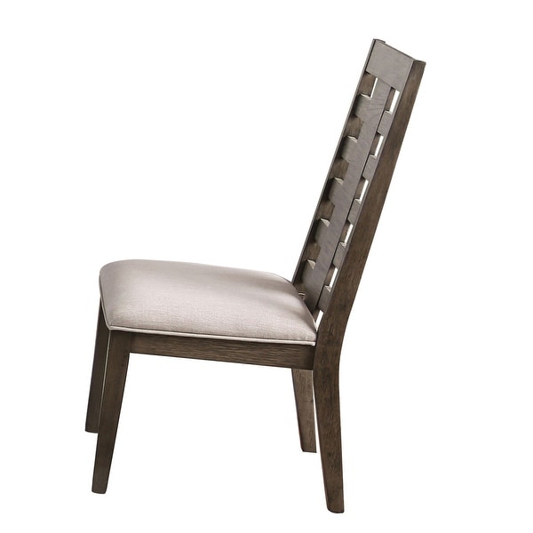 Copper Grove Tran Weathered Grey Dining Chairs (Set of 2) - Overstock