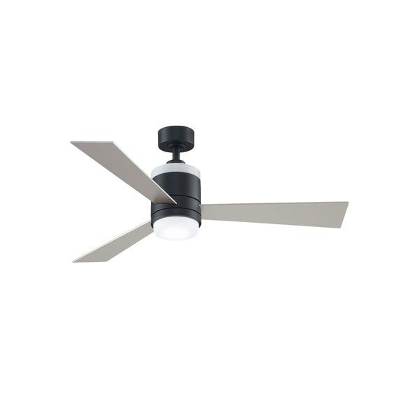 Upright 48 Ceiling Fan - Black with Reversible Blades and LED | Overst