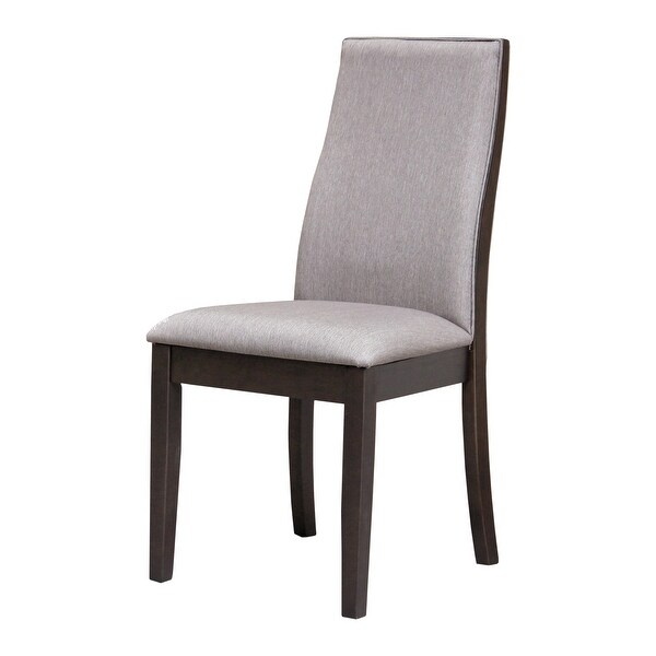 Charleston Upholstered Solid Back Dining Chairs (Set of 4) - Overstock