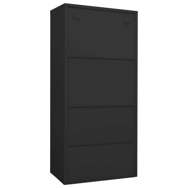 Wardrobe Anthracite 31.5x19.7