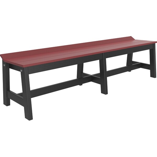 Poly Lumber Café Dining Bench - Overstock - 35489889