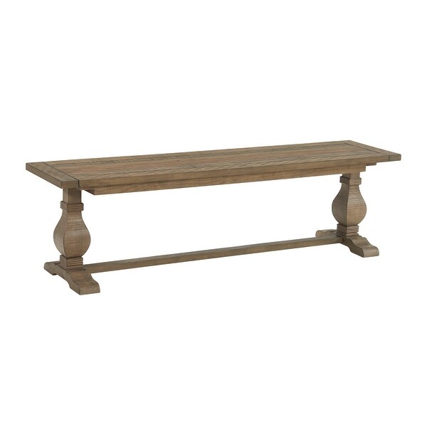 Napa 66 Solid Wood Dining Bench by Martin Svensson Home - Overstock -