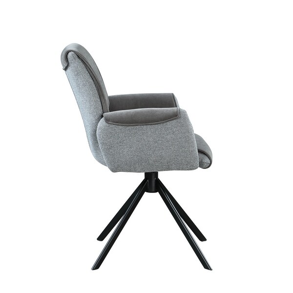 Global Furniture USA Grey Swivel Dining Chair - Overstock - 37246926