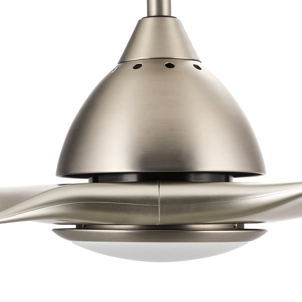 CO-Z 52 3-Blade Contemporary Reversible LED Ceiling Fan with Light Kit