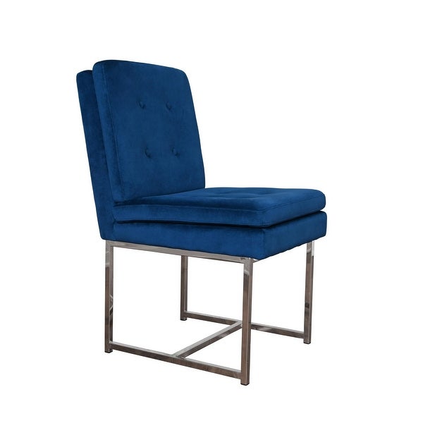 Abbyson Blair Tufted Velvet Dining Chair - Overstock - 33535371