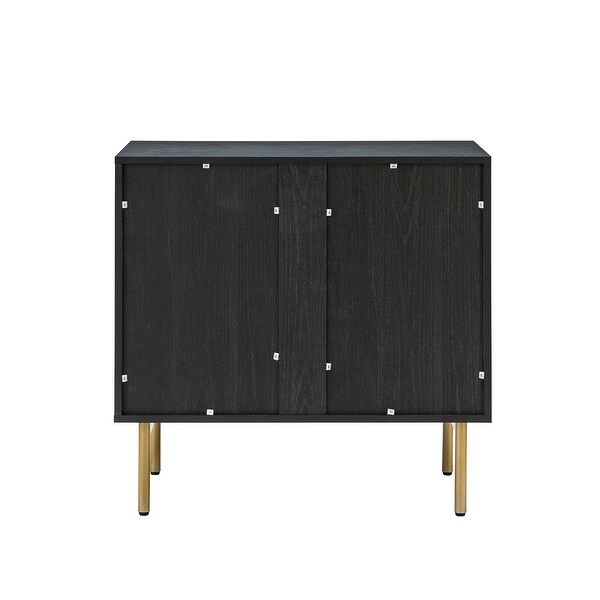 Selamat Multifunctional Contemporary Classic Chest with Metal Legs by