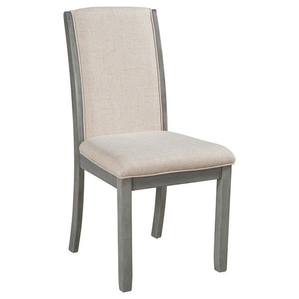 Modern 4-Piece Wood Full Back Dining Chairs - Overstock - 37398553