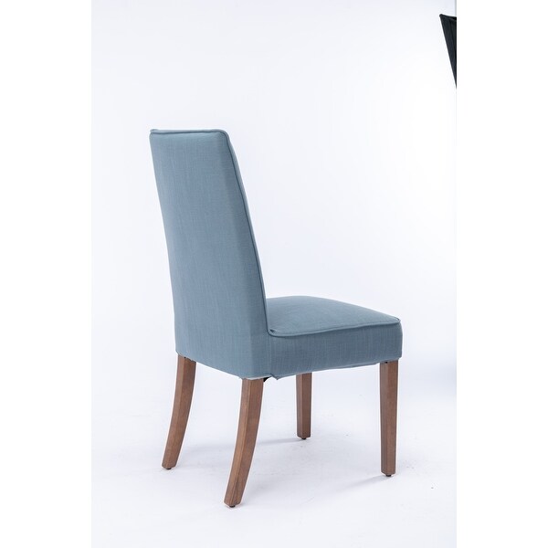 2 PCS Chair with Solid Wood Legs - Overstock - 37173949