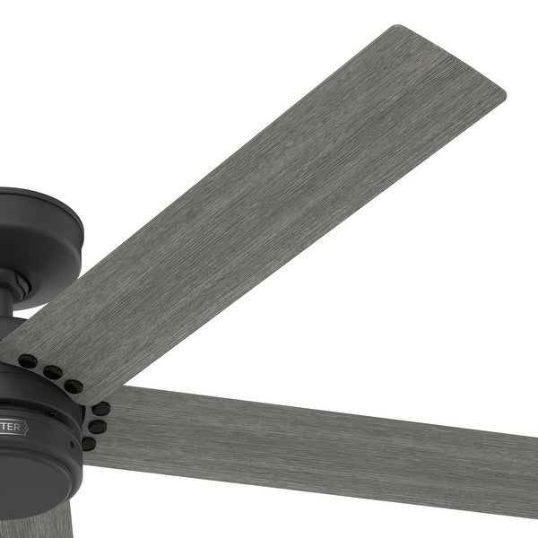 Hunter 52 Burton Outdoor Ceiling Fan and Wall Control