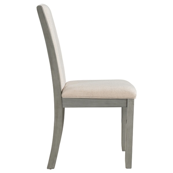 Modern 4-Piece Wood Full Back Dining Chairs - Overstock - 37398553