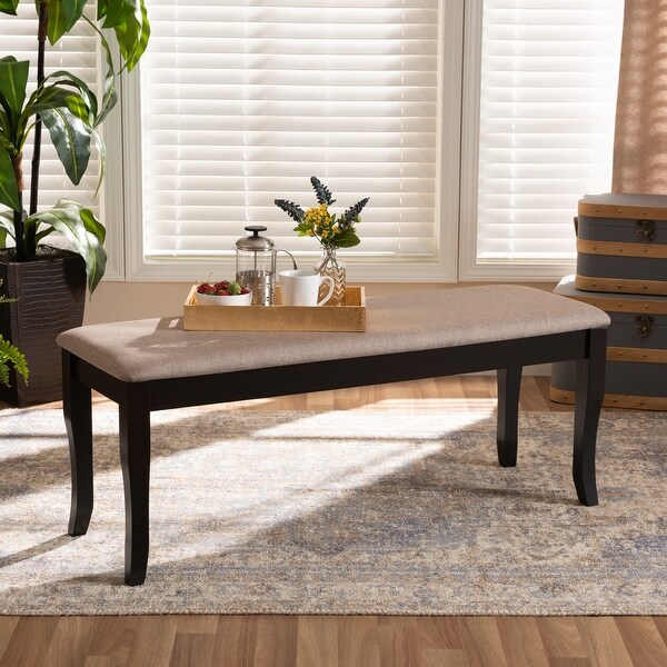 Cornelie Modern and Contemporary Transitional Dining Bench - Overstock