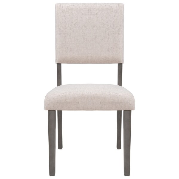 Clihome Mid-Century Wood Upholstered Dining Chairs(Set of 4) - Oversto