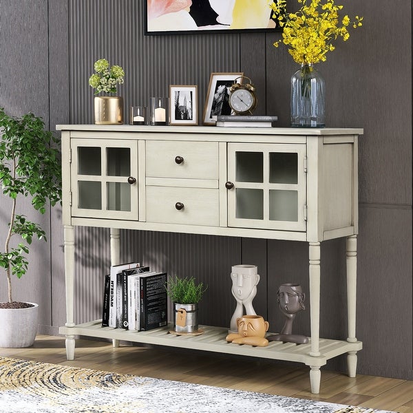 Sideboard Console Table - Overstock - 35852302