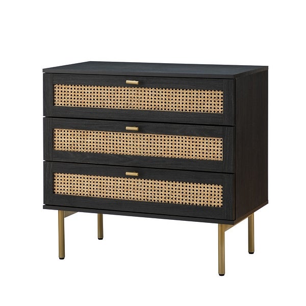 Selamat Multifunctional Contemporary Classic Chest with Metal Legs by