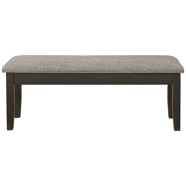 Ashley Furniture Ambenrock Light Brown/Black Upholstered Storage Bench