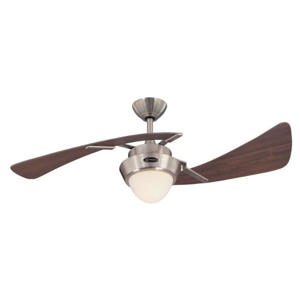 Westinghouse Harmony Indoor Ceiling Fan w/Light, 48 In. Brushed Nickel