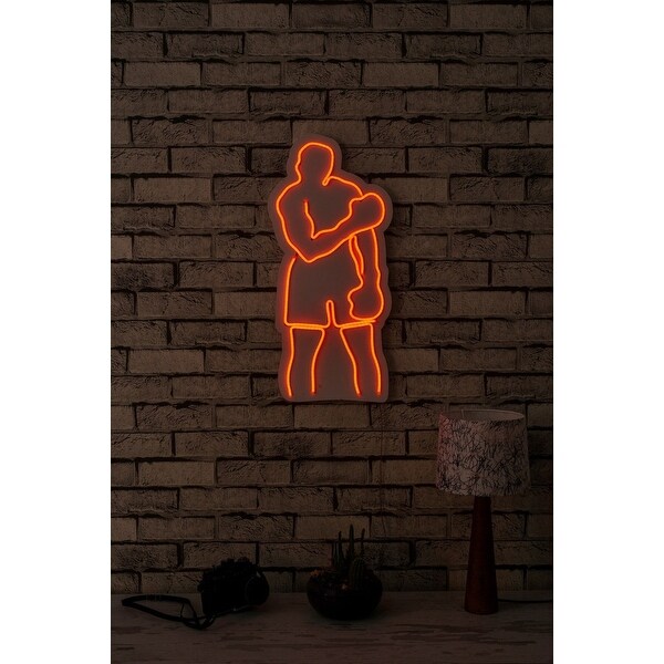 23.6 Novelty Muhammed Ali Led Neon Sign Wall Décor - 0.8