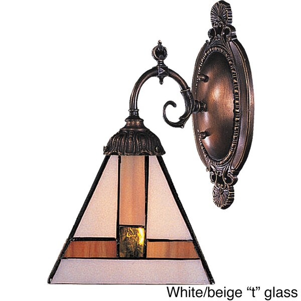 Mix-N-Match Tiffany Bronze Multiple Styles 1-light Sconce - Overstock