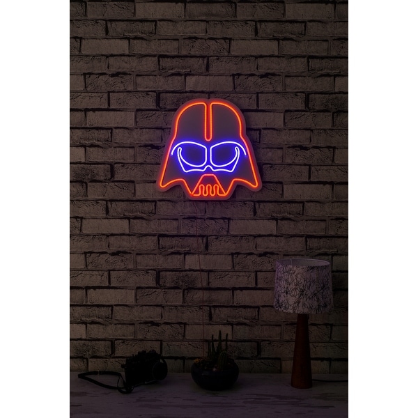 15 Novelty Darth Vader Led Neon Sign Wall Décor - 0.8