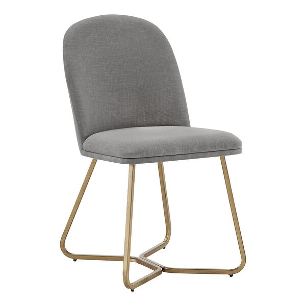 Cheyenne Gold Metal Dining Chair (Set of 2) by iNSPIRE Q Modern - Over