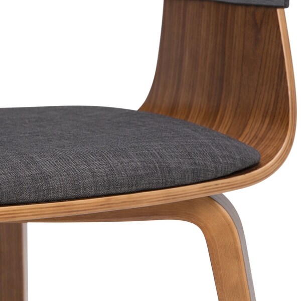 WYNDENHALL Calinda Mid Century Modern Bentwood Dining Chair - 20.5w x