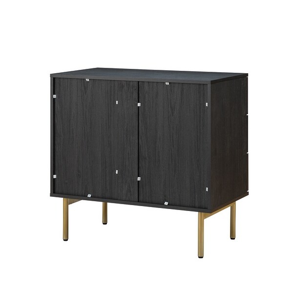 Selamat Multifunctional Contemporary Classic Chest with Metal Legs by