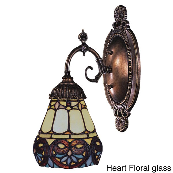 Mix-N-Match Tiffany Bronze Multiple Styles 1-light Sconce - Overstock