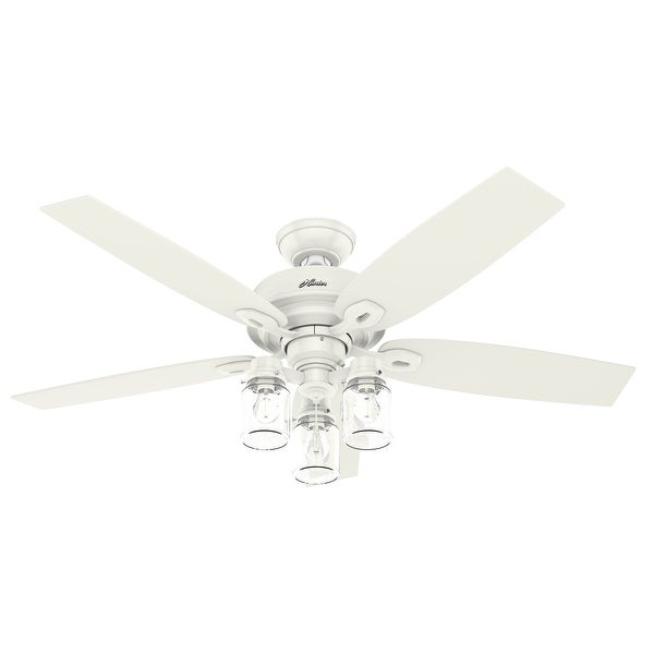 Hunter 52 Mills River Ceiling Fan with LED Light Kit