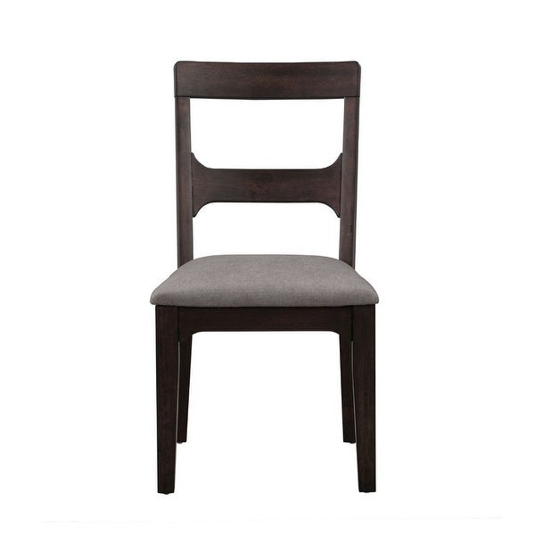 Arlo 22 Inch Mango Wood Dining Chair with Open Backrest, Brown - 77 L