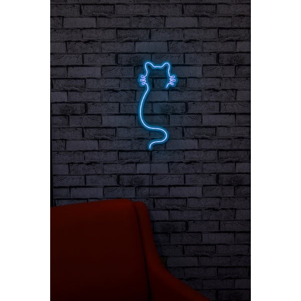 18.9 Novelty Cat Led Neon Sign Wall Décor - Overstock - 36874687