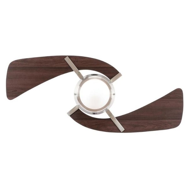 Westinghouse Harmony Indoor Ceiling Fan w/Light, 48 In. Brushed Nickel