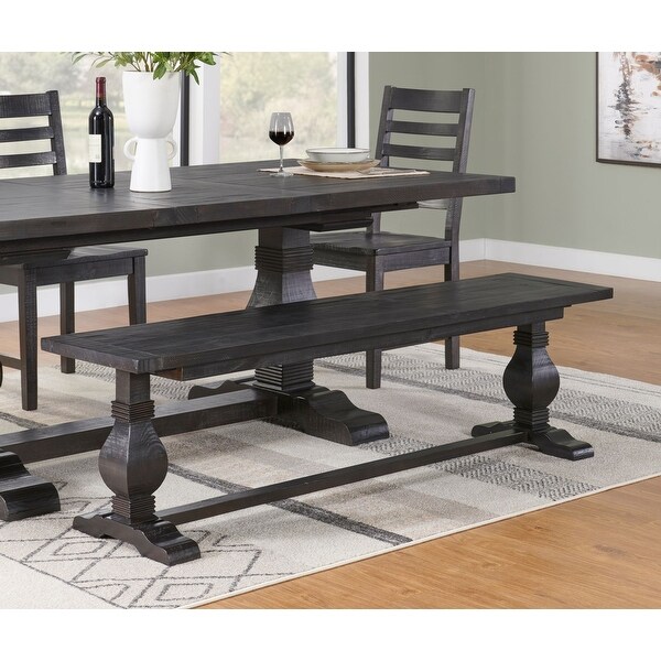 Napa 66 Solid Wood Dining Bench by Martin Svensson Home - Overstock -