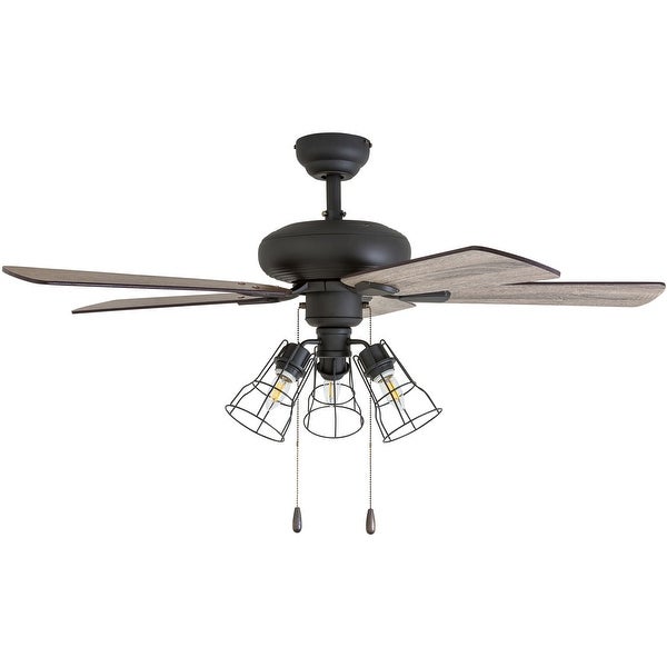 The Gray Barn Rugaard 42-inch Bronze 3-light LED Ceiling Fan | Oversto