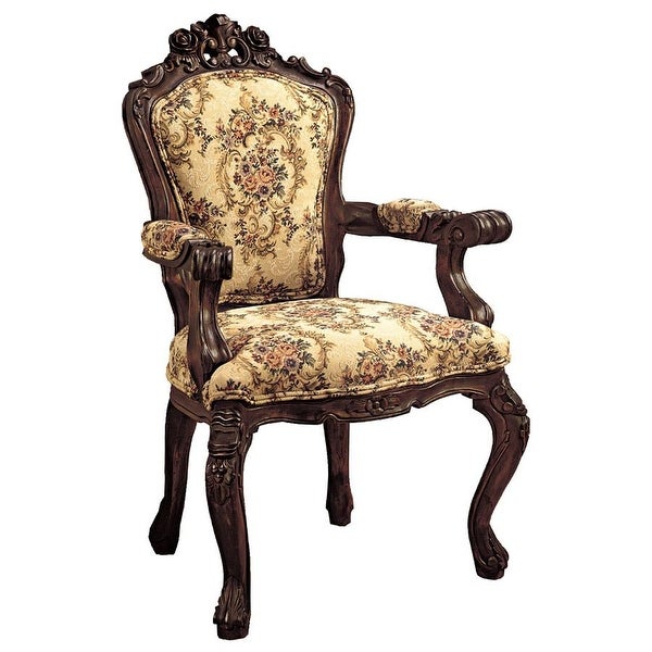 Design Toscano Carved Rocaille Chair - Overstock - 22612922