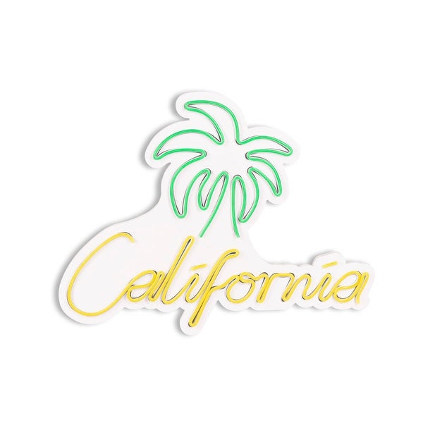 19.7 US Novelty California Led Neon Sign Wall Décor - Overstock - 368