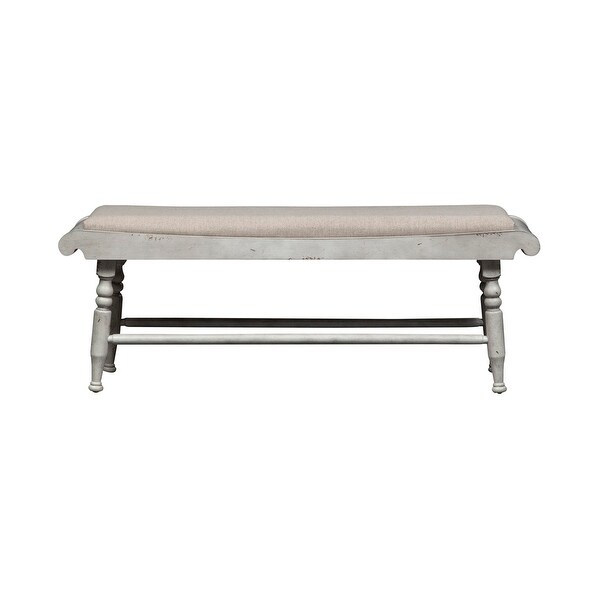 Whitney Antique Linen Bench - Overstock - 30531260