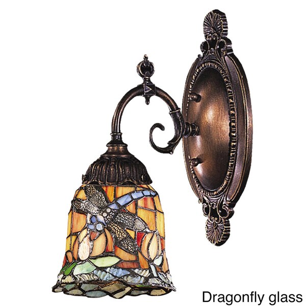 Mix-N-Match Tiffany Bronze Multiple Styles 1-light Sconce - Overstock