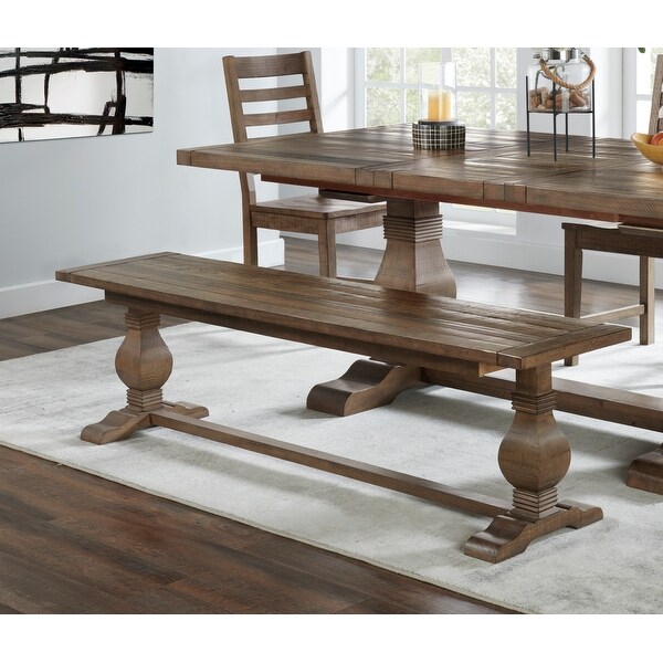 Napa 66 Solid Wood Dining Bench by Martin Svensson Home - Overstock -