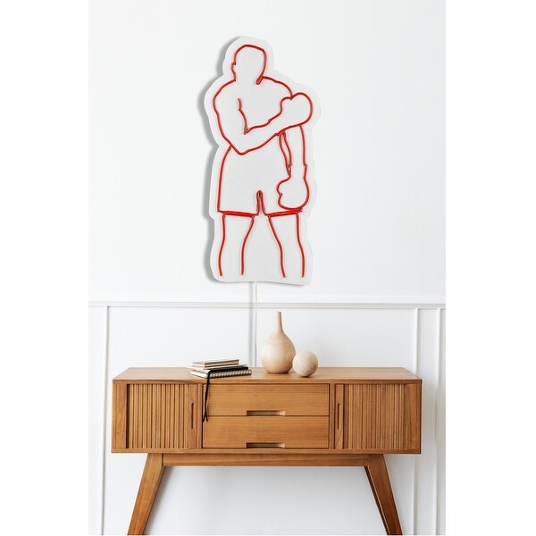 23.6 Novelty Muhammed Ali Led Neon Sign Wall Décor - 0.8