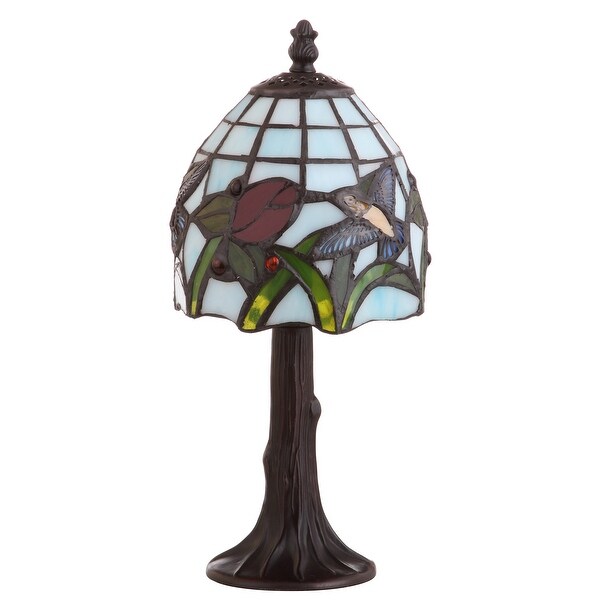 Campbell Tiffany-Style 12 LED Table Lamp