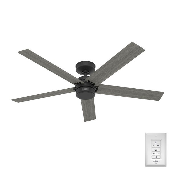 Hunter 52 Burton Outdoor Ceiling Fan and Wall Control