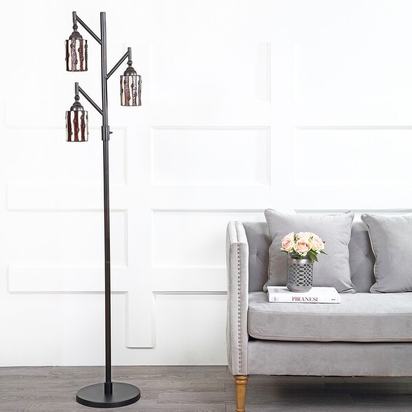 Lewis Tiffany-Style 71 Multi-Light LED Floor Lamp