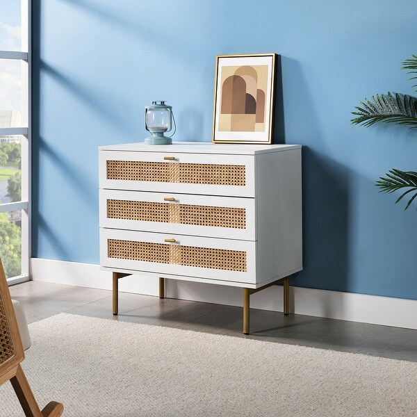 Selamat Multifunctional Contemporary Classic Chest with Metal Legs by