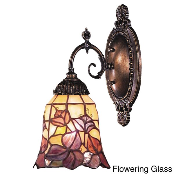 Mix-N-Match Tiffany Bronze Multiple Styles 1-light Sconce - Overstock