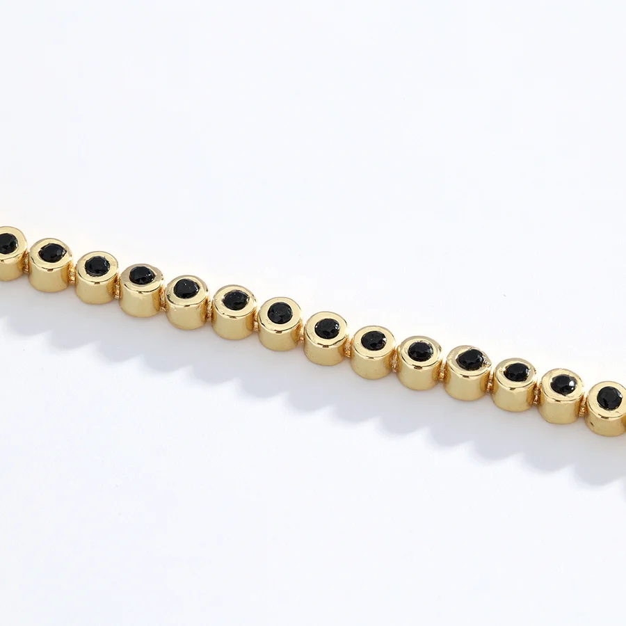 Black Gemstone Bracelet