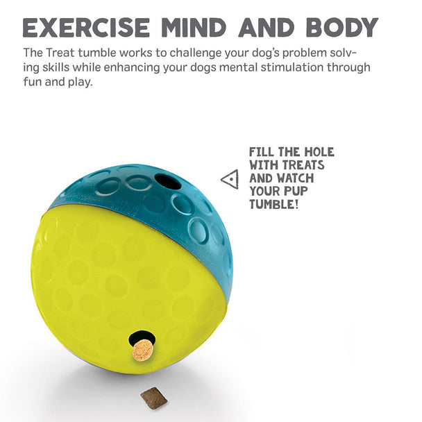 Treat Tumble Interactive Puzzle Dog Toy