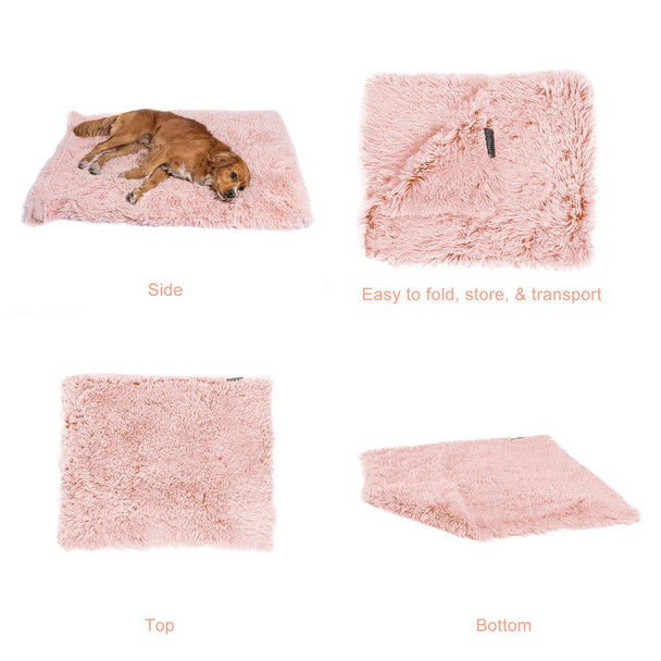 Calming Pet Throw Blanket in Shag Fur
