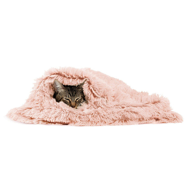 Calming Pet Throw Blanket in Shag Fur