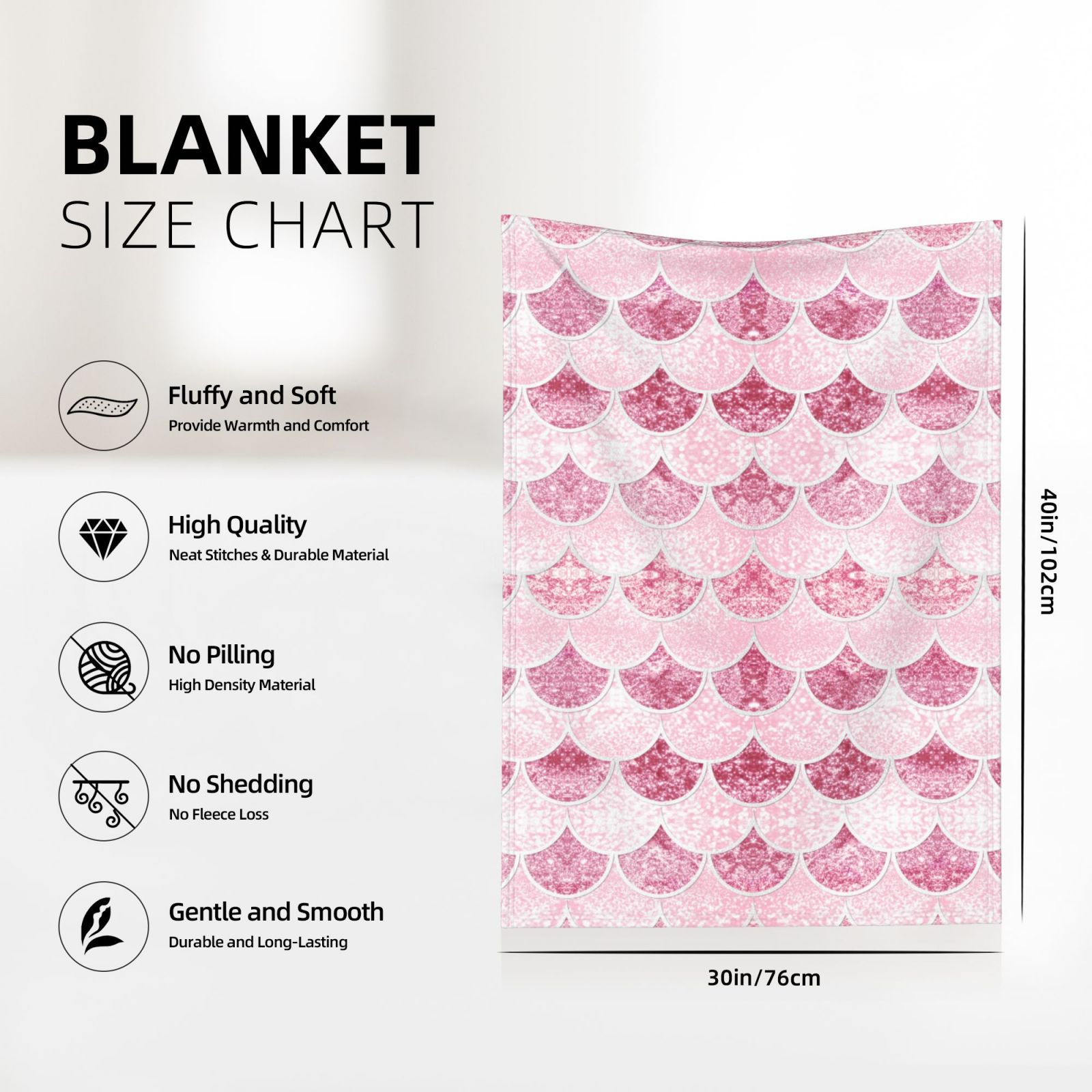 Flannel Blanket Black d267b58c